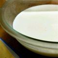 はーちゃん：3's cooksnap of when they made これは絶品！とろふわパンナコッタ❤️.