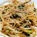 まてもも's cooksnap of when they made ニラもやし炒め.