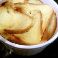 ユマメマナユ's cooksnap of when they made カリフワ〜パン耳でパンプディング.