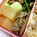 yuka119's cooksnap of when they made 豚の柳川（豚とごぼうの卵とじ）.