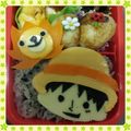 くみらんちゅ's cooksnap of when they made ★☆キャラ弁:ワンピース弁当☆★.