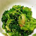 ロロロッサ's cooksnap of when they made 簡単!シャキシャキ「ほうれん草ナムル」.