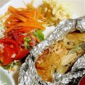 よちこふ's cooksnap of when they made 鮭のホイル焼き★ちゃんちゃん焼き風.