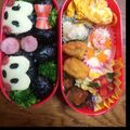 Riporon's cooksnap of when they made キャラ弁(♡˙³˙)ミッキー.