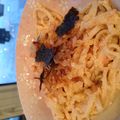 汐華エムコ's cooksnap of when they made とろ～り鮭マヨカルボうどん.