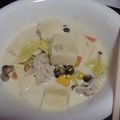 ゆず遊園地's cooksnap of when they made 高野豆腐の豆乳スープ.