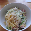 花菜ちゃんママ's cooksnap of when they made 簡単クリームパスタ☆【無水鍋使用】.