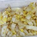 なぽ助's cooksnap of when they made レモン香る＊白菜のおかか和え♡.