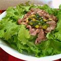 Ｒｅｅ☆'s cooksnap of when they made 豚肉とわさび菜の冷しゃぶ風サラダ.