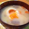 チョコプー428's cooksnap of when they made １人分レシピ！卵とキャベツのみそ汁.
