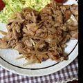 かふー５８'s cooksnap of when they made 10分で超簡単＆節約！豚肉のしょうが焼き.