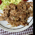 かふー５８'s cooksnap of when they made 10分で超簡単＆節約！豚肉のしょうが焼き.