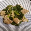 through111's cooksnap of when they made 鶏肉とほうれん草のガーリックソテー♪.