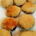 boutoneige's cooksnap of when they made しいたけとはんぺんのチーズカツ.