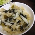 おにかぼちゃ's cooksnap of when they made ワカメと大根の 和ドレッシングサラダ.