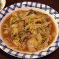 ZEDY's cooksnap of when they made 豚ひき肉で白菜の煮物.