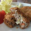 さねはは's cooksnap of when they made 豆腐とキャベツでヘルシーメンチカツ.
