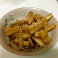 ゆいのんのん's cooksnap of when they made おいしいごぼう.