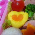 アイスママ's cooksnap of when they made おにぎり型で可愛く卵焼き♪キャラ弁.