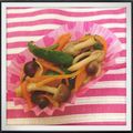 ななななち☆'s cooksnap of when they made お弁当♪人参、ピーマン、しめじ炒め。.