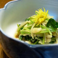 真さん's cooksnap of when they made 簡単☆三つ葉とエノキのわさびお浸し.