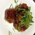 あきむぎ's cooksnap of when they made 豚ひき肉とエノキの甘辛つくね.
