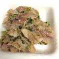 sayogon's cooksnap of when they made ご飯のお供に♪鯵の干物でなめろう風.