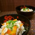 hirokyon2's cooksnap of when they made 油揚げとにんじんの炊き込みごはん.