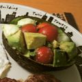 nobkichi's cooksnap of when they made アボガドトマトサラダ.