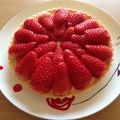 ♡YZEN♡'s cooksnap of when they made 簡単おいしい♪いちごタルト♪.