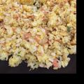 にゃにゃママたん's cooksnap of when they made 簡単！パラパラ鮭チャーハン.