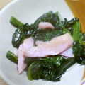 のじまさん's cooksnap of when they made おさかなソーセージとほうれん草のソテー.