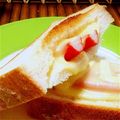 LiLiCo2's cooksnap of when they made 簡単☆ポケットサンド♪.