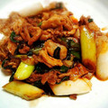 OGU417's cooksnap of when they made 豚肉、ニラ、ネギの生姜焼き風炒め.