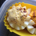 ４番目's cooksnap of when they made お弁当に♪ゆで卵の粒マヨ焼き.