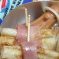 リスのしっぽ's cooksnap of when they made ちくわのベーコン巻き　お弁当に♪.