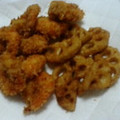 emakatu's cooksnap of when they made れんこんの唐揚♪簡単！絶品！.