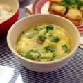 ふなここ's cooksnap of when they made ニラと卵の味噌汁.