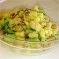 ちょびすK's cooksnap of when they made さつまいものお豆サラダ.