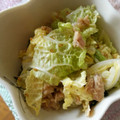 抹茶もつこ's cooksnap of when they made ツナと白菜の中華和え.