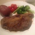 taylorsw's cooksnap of when they made 安い肉でもおいしいステーキの焼き方♡.