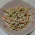 きえこ's cooksnap of when they made ちくわともやしのしょうゆマヨあえ.