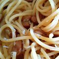 おかちめんこ2511's cooksnap of when they made 納豆じゃこペペロンチーノ.