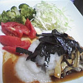 7 EX 7 's cooksnap of when they made 夏☆和風おろしハンバーグ.