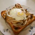 ☆Haru☆☆'s cooksnap of when they made ダイエットに！きのこトースト.