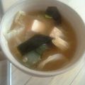 チェビ's cooksnap of when they made 簡単美味しいお味噌汁.