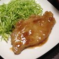 ERI8o8's cooksnap of when they made 家族も大好き！豚ロース味噌漬け焼き!！.