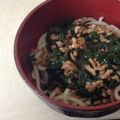 nacchoman's cooksnap of when they made ひき肉とほうれん草のあんかけうどん.