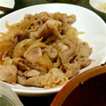 れんちみ's cooksnap of when they made 豚肉しょうが焼き.