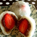 麗空☆'s cooksnap of when they made ♡もっちりいちご大福♡レンジで簡単にっ♪.